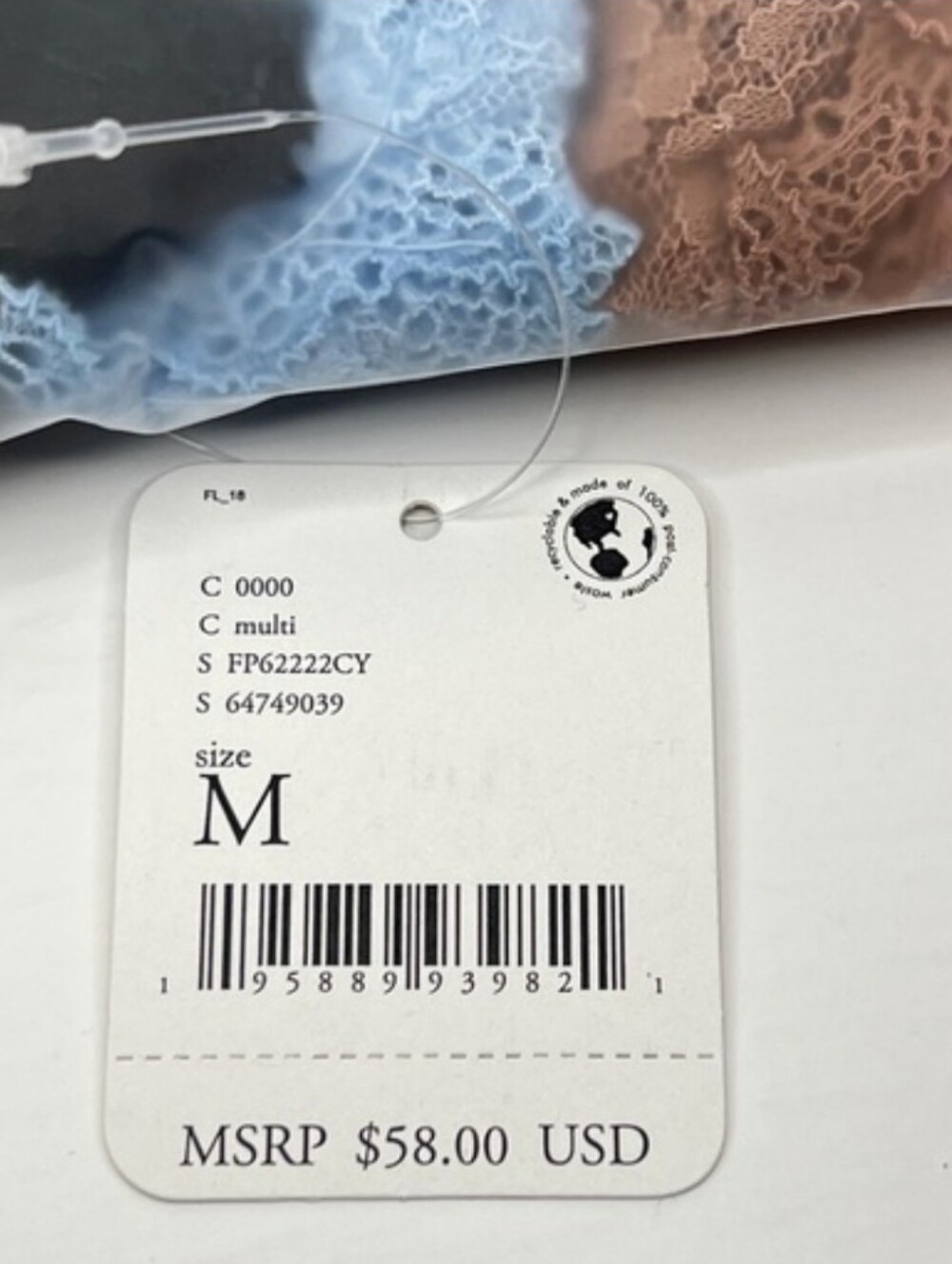 INTIMATELY BY FREE People Lace Low-Rise Thong Panties Set of 5 Colors NWT MED - Picture 6 of 13